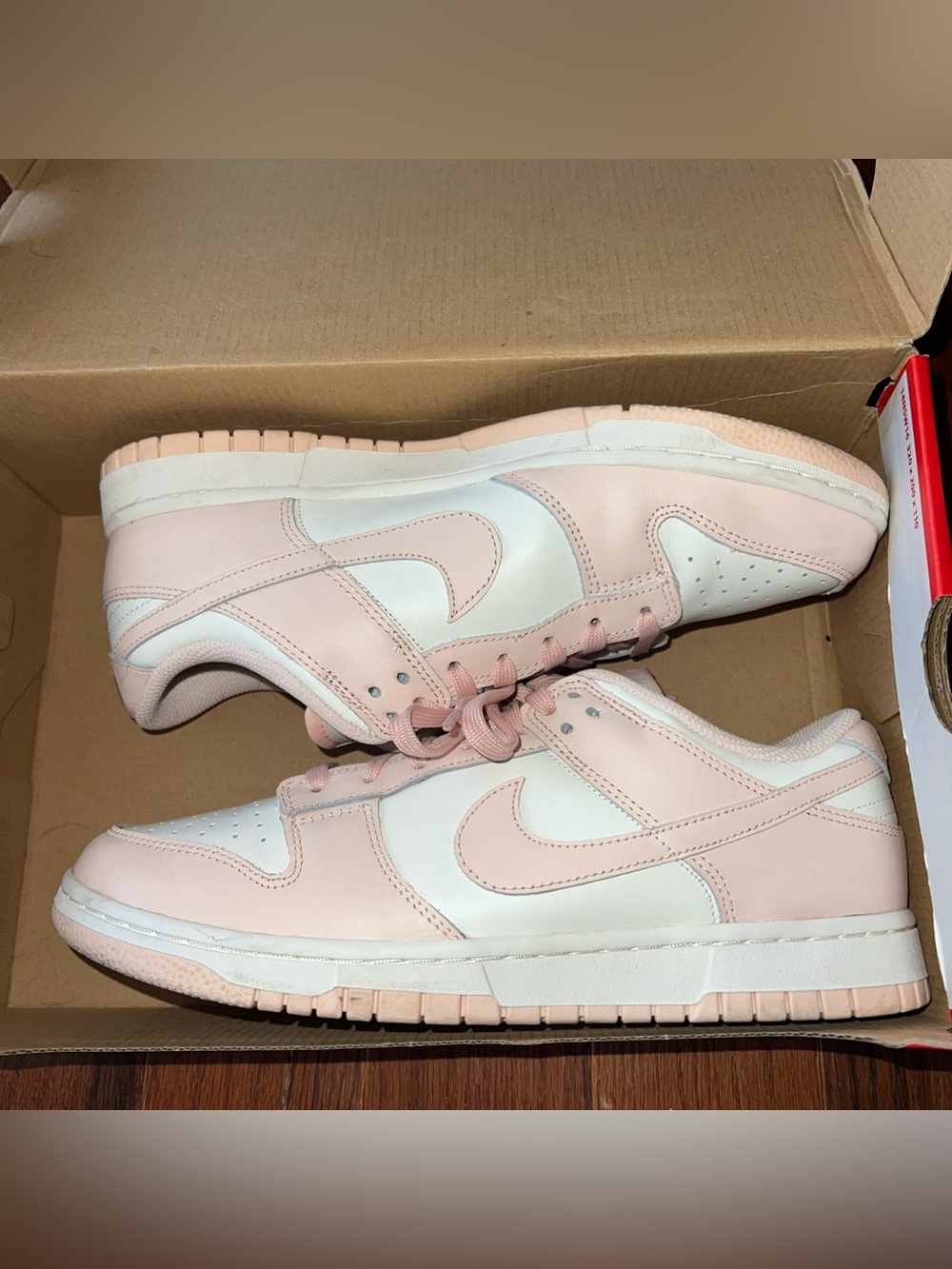 Nike Dunk Low Sail/ Orange Pearl Pastel 2021 Womens Size 10 (DD1503-102)